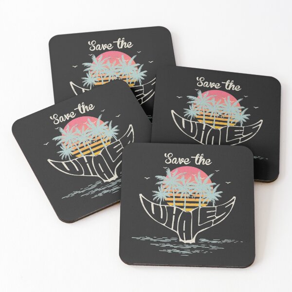 Item preview, Save The Whales Print. Retro Style Orca, Killer Whale Graphic designed and sold by PackAPunch.