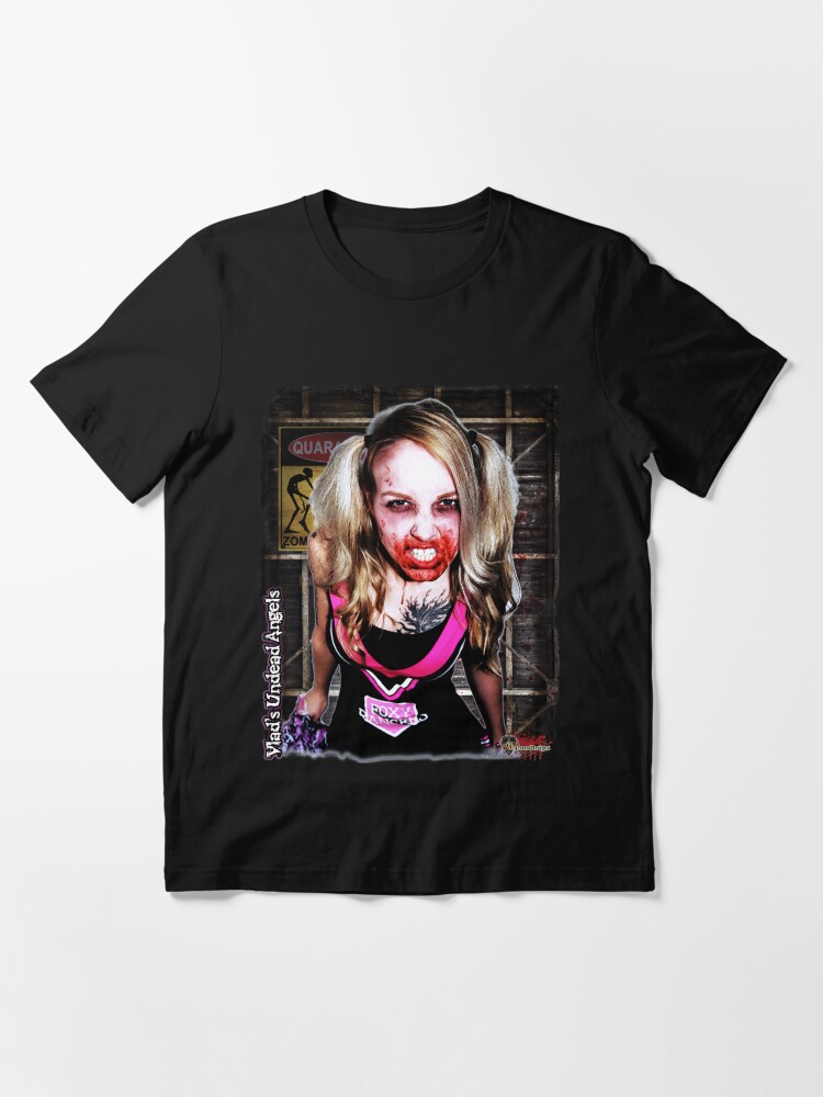 Alternate view of Live Undead Angels: Zombie Cheerleader Essential T-Shirt