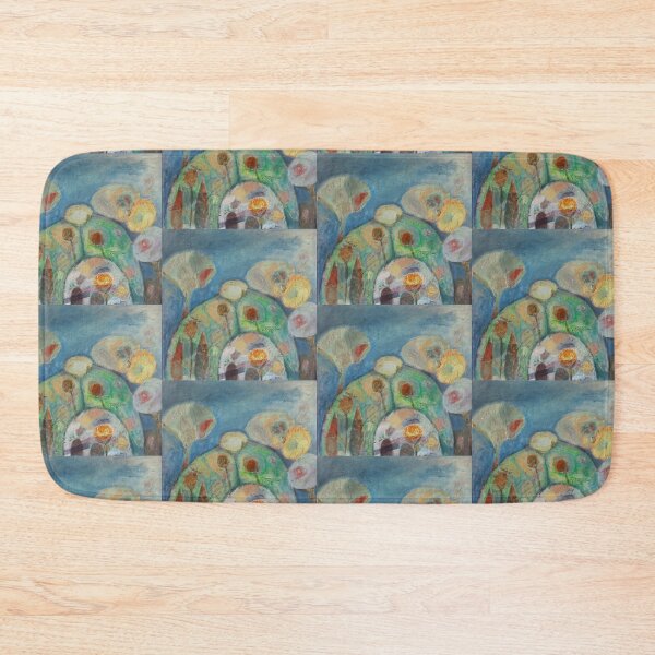 Item preview, Green Hill, in blue, green and mixed colours designed and sold by Claire Cooper-Walsh.
