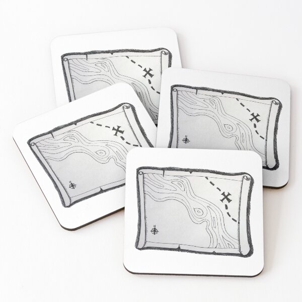 Item preview, Treasure map designed and sold by Lavenderbuttons.