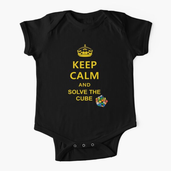 Rubiks Cube Baby Onesies Infant Clothes Bodysuit Jumpsuit Rompers Outfits