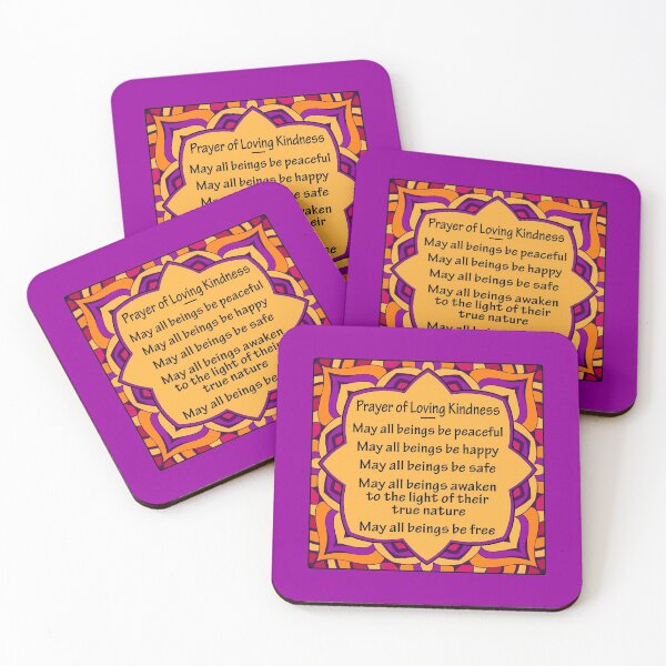 Item preview, Prayer of Loving Kindness - Colorful Mandala Design designed and sold by Ginny Gaura.