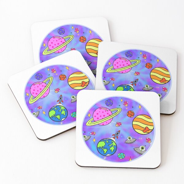 Item preview, Psychedelic Tropical Art - Trippy Space designed and sold by CamBorr.