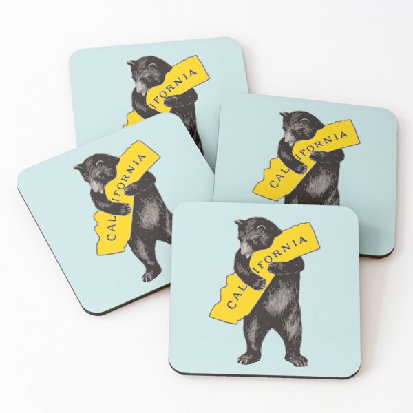 Item preview, Vintage California Bear Hug Illustration designed and sold by heartlocked.