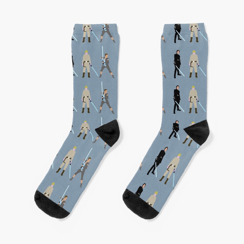 "Lightsaber Legacy" Socks for Sale by raybixon Redbubble