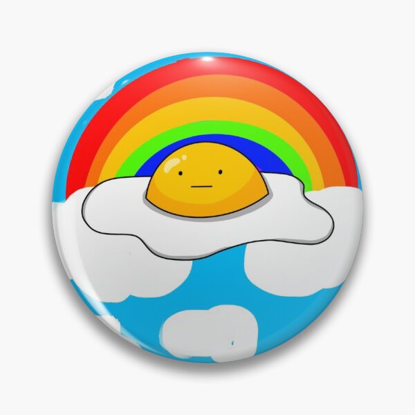 Item preview, Eggward in the Sky with Rainbows designed and sold by cccloftccc.