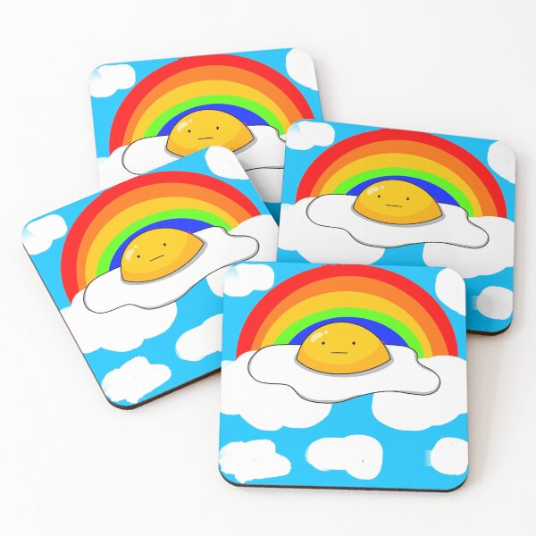Item preview, Eggward in the Sky with Rainbows designed and sold by cccloftccc.