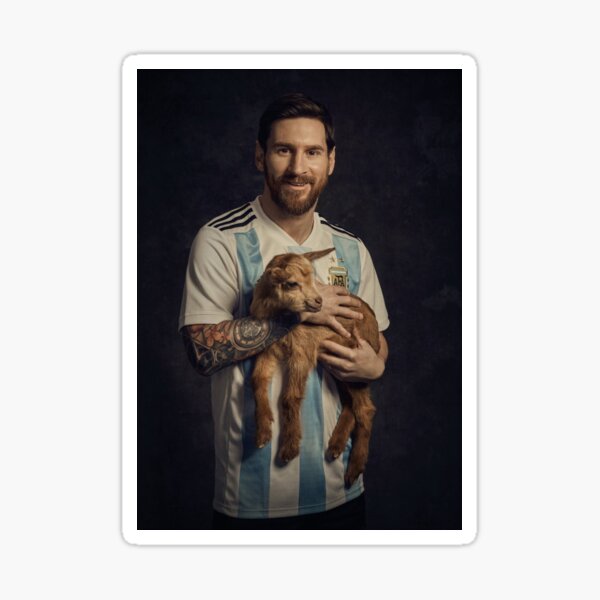Messi GOAT Sticker