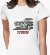 Alfa Romeo 1750 GT Veloce Women's Fitted T-Shirt
