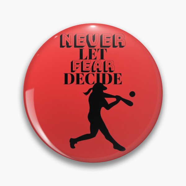 Item preview, NEVER LET FEAR DECIDE designed and sold by Ethos Bubbles.