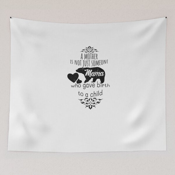 Item preview, A mother is not just someone who gave birth to a child designed and sold by walidsam07.