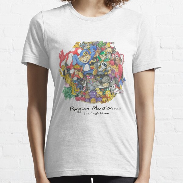 Penguin Mansion - Circle of Characters Essential T-Shirt