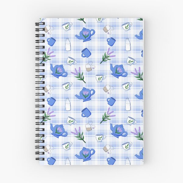 Item preview, Lavender Tea Blue Plaid designed and sold by LahaskaArt.