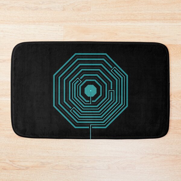 Item preview, Octagonal Maze in shades of Green designed and sold by ShuttleworthArt.