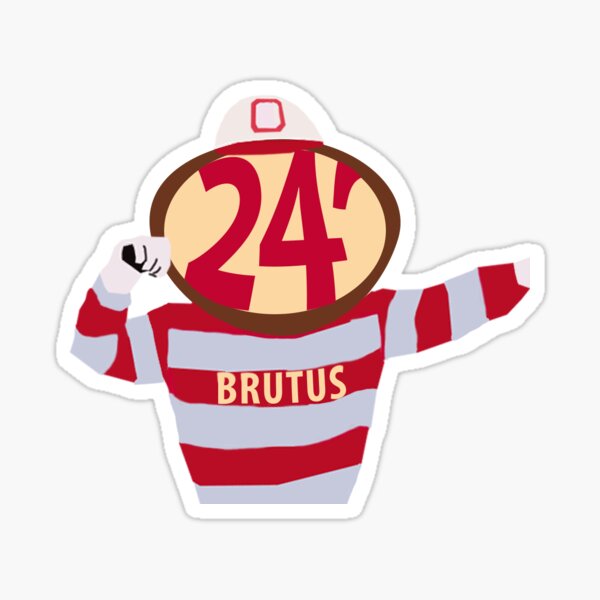 Brutus 2024 (GO TO MY PAGE FOR NEW & IMPROVED VERSION) Sticker