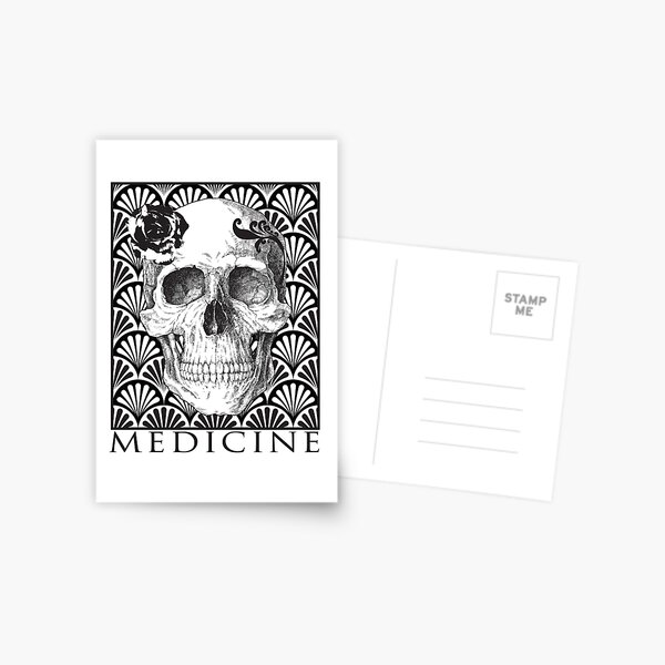 Medicine Poster Postcard