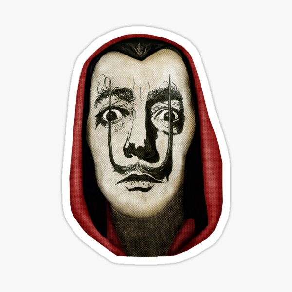 Item preview, Dalí in Money Heist designed and sold by EstrellaDLT.