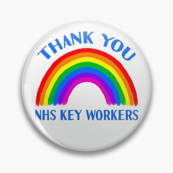 Item preview, NHS Keyworkers Thank You Rainbow Support designed and sold by MagicBoutique.
