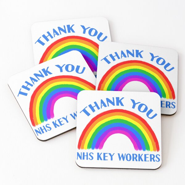 Item preview, NHS Keyworkers Thank You Rainbow Support designed and sold by MagicBoutique.