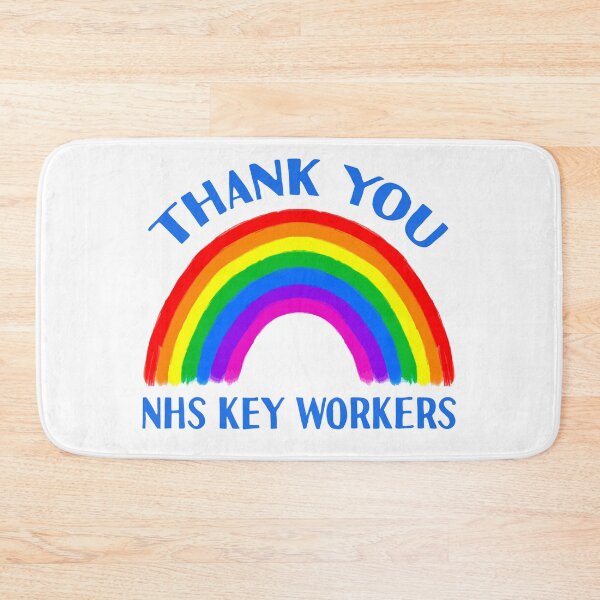 Item preview, NHS Keyworkers Thank You Rainbow Support designed and sold by MagicBoutique.