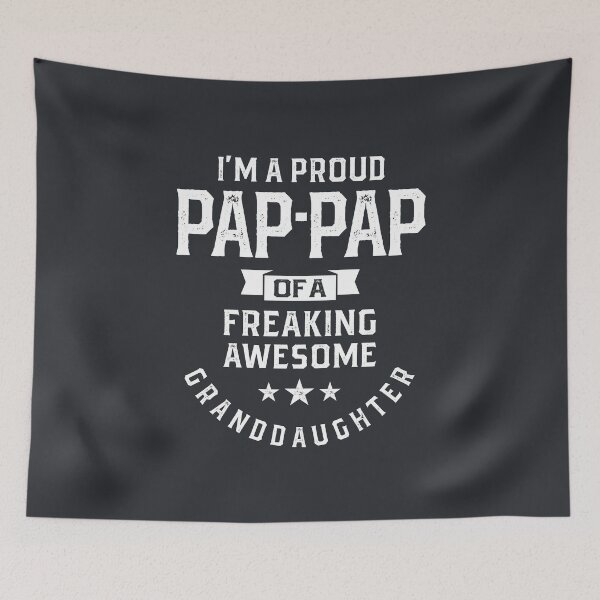 Item preview, Mens I'm a Proud Pap-Pap Of An Awesome Granddaughter designed and sold by cidolopez.