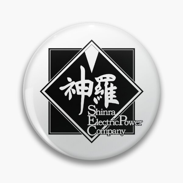 Item preview, Remake de Final Fantasy® VII - Shinra Electric Power Company (Logo) [Negro] designed and sold by SWISH-Design.