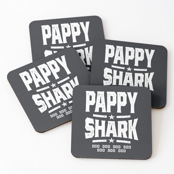 Item preview, Mens Retro Vintage Pappy Shark Tee Funny Birthday Gifts Family designed and sold by cidolopez.