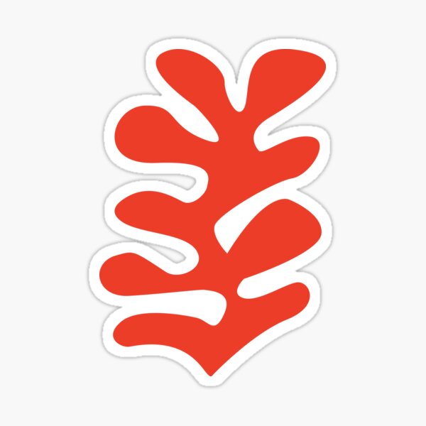 Item preview, Matisse Cut Out Red designed and sold by lukassfr.