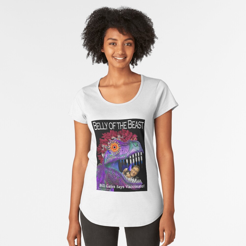 Item preview, Premium Scoop T-Shirt designed and sold by ArtToons.