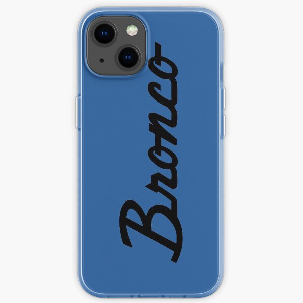 Ford Bronco Script iPhone Soft Case
