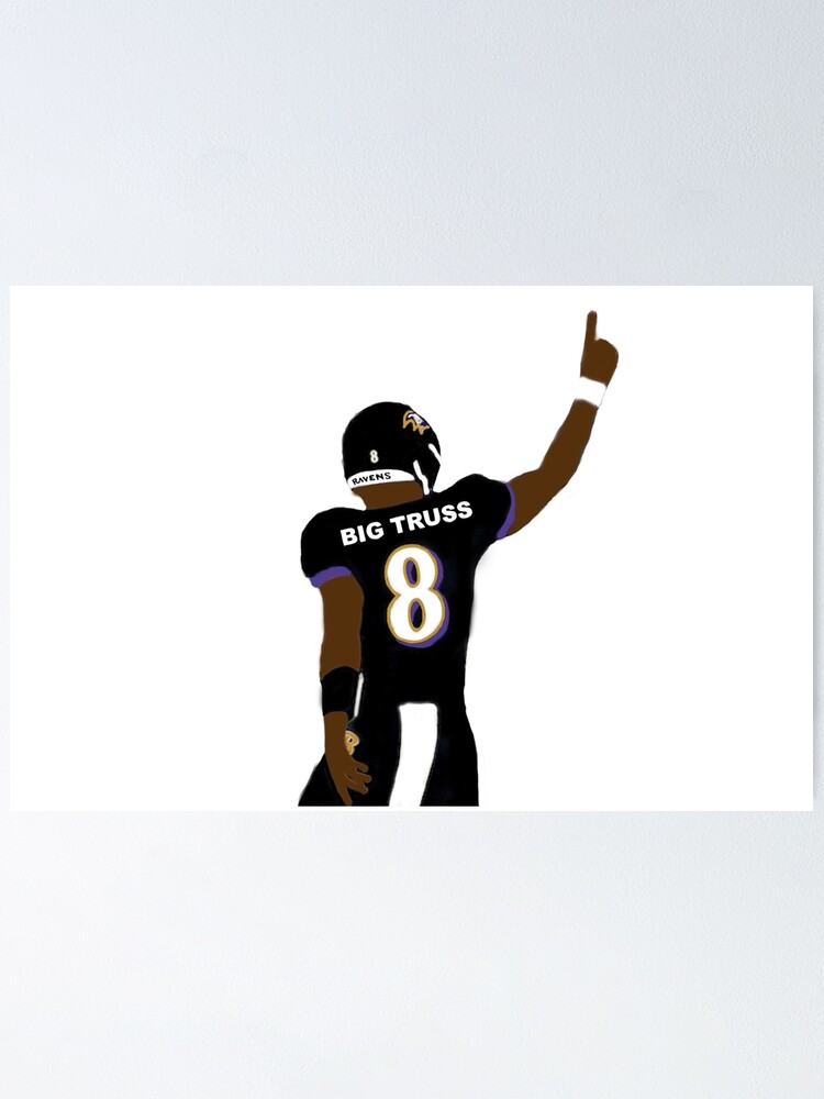 Lamar Jackson Wall Art - BIG Wall Décor