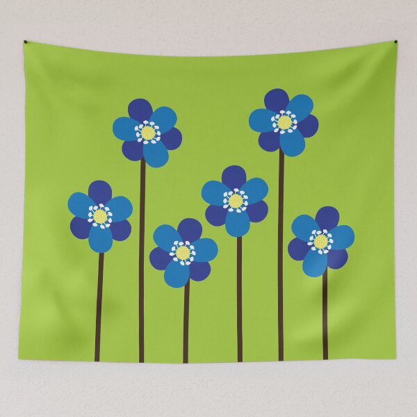Item preview, Simple Blue Wildflowers designed and sold by mcm653.