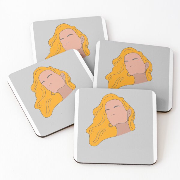 Item preview, wavy hair abstract portrait designed and sold by Zi675.