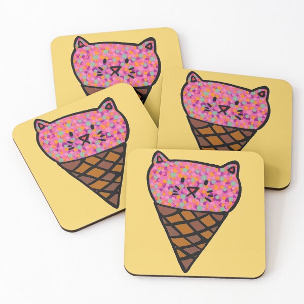 Item preview, Kitty cone designed and sold by evelyn-at-work.