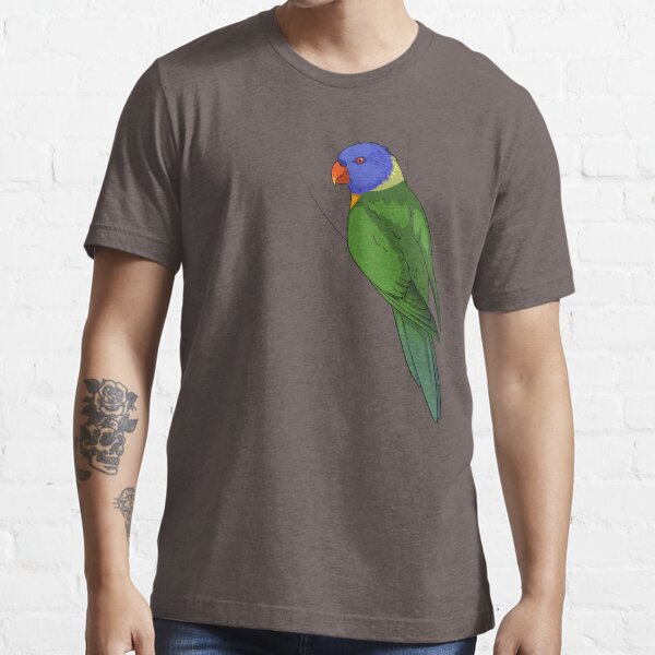 Clingy Rainbow Lorikeet Essential T-Shirt