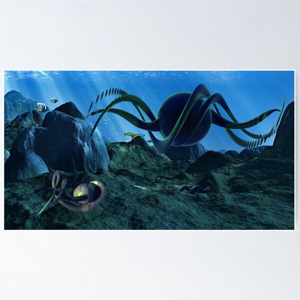 Item preview, In Alien Seas designed and sold by AlienVisitor.