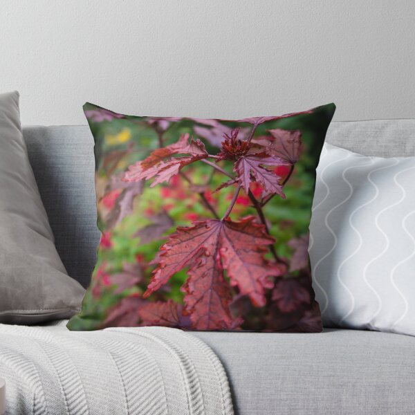 Autumn Maple Throw Pillow