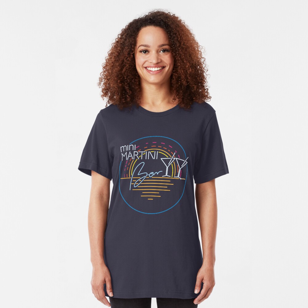 mini MARTINI BAR Slim Fit T-Shirt