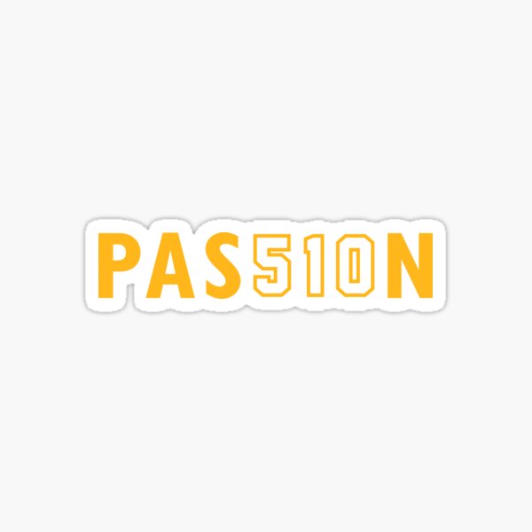 Pas510n (A's) Sticker