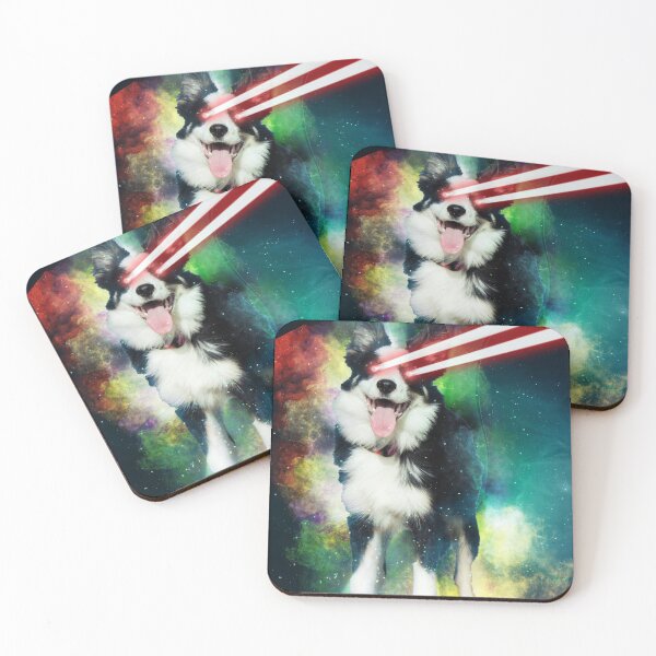 Item preview, Border Collie Dog in Space Galaxy Art funny Design Universe Pet Owner Gift Idea designed and sold by joannejgg.