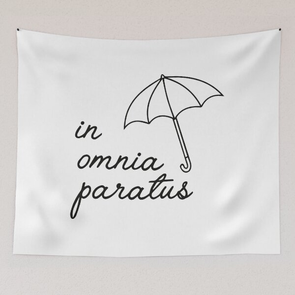 Item preview, In Omnia Paratus designed and sold by ThingsShop.