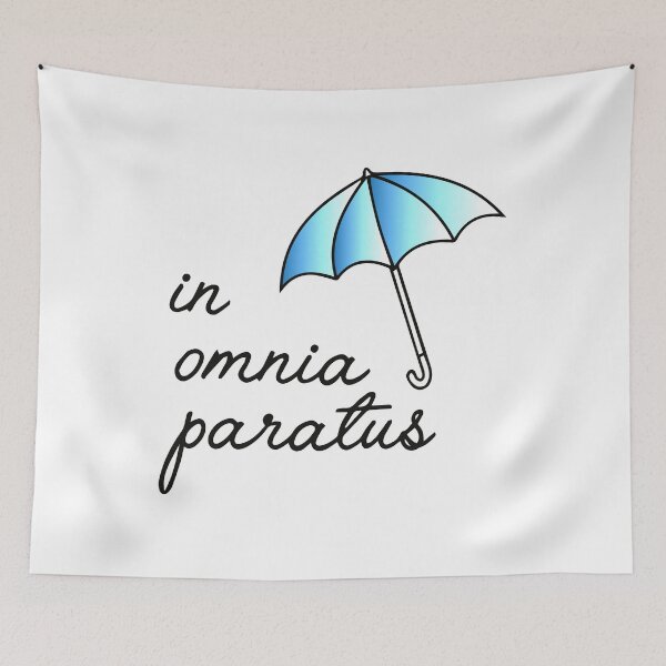 Item preview, In Omnia Paratus designed and sold by ThingsShop.