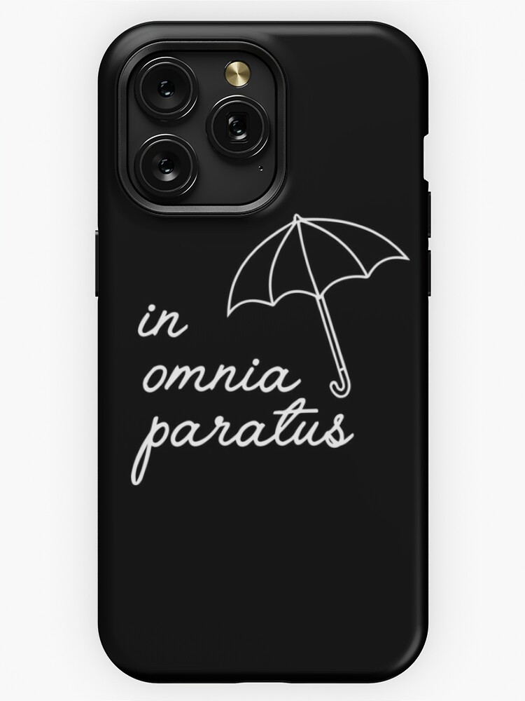 In Omnia Paratus iPhone Case