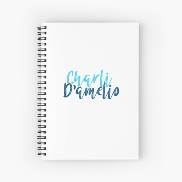 Charli Damelio Cahier à spirale