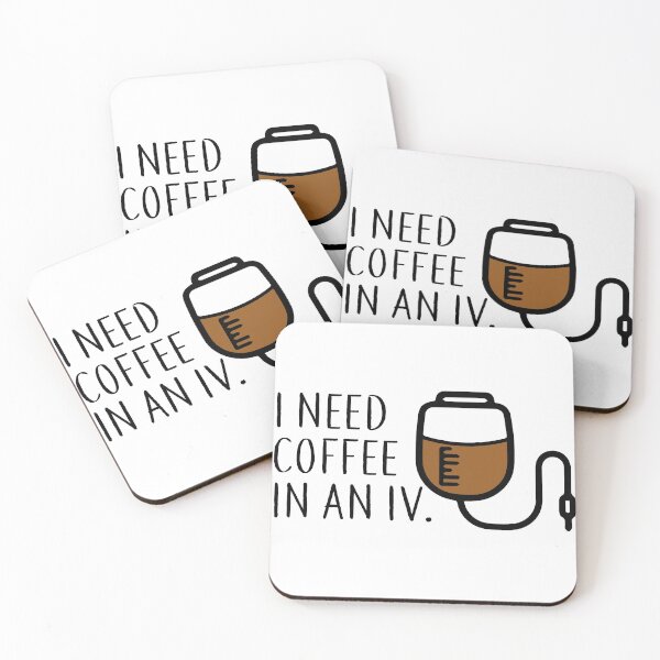 Item preview, I Need Coffee in an IV designed and sold by ThingsShop.