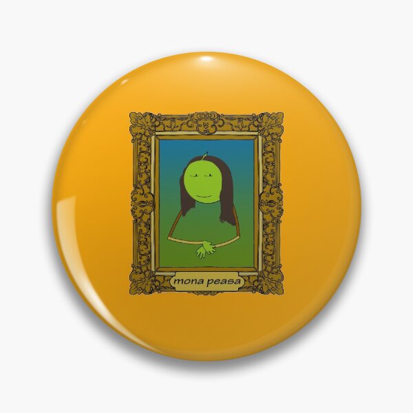 Item preview, Framed Mona Peasa designed and sold by shackledlettuce.