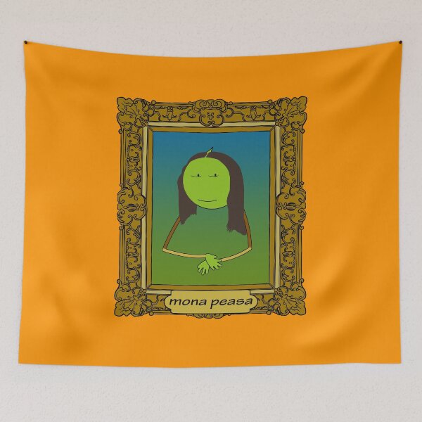 Item preview, Framed Mona Peasa designed and sold by shackledlettuce.