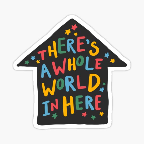 Item preview, there's a whole world in here designed and sold by glowingly.