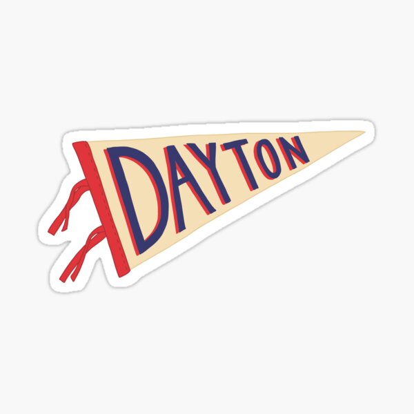 Item preview, Vintage Dayton Pennant Flag designed and sold by Alexandra Jones.