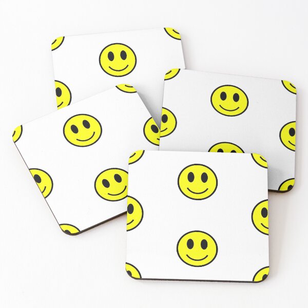 Item preview, Yellow smiley face pattern designed and sold by The Japanese Sticker Shop.
